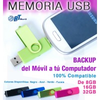 MEMORIA USB-8GB 16GB 32GB