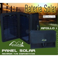 Apollo I Cargador Solar 2 Paneles, 7w